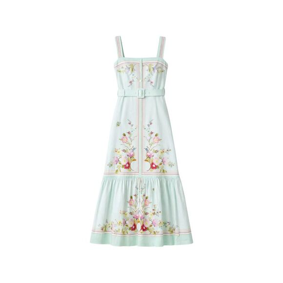 SELF-PORTRAIT Dresses & Skirts - Self-Portrait Green Dresses - Day Dresses Women